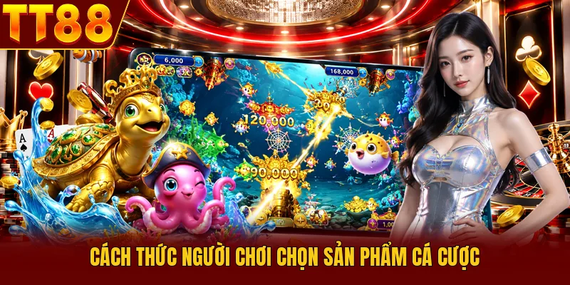 TT88 21 Cách thức người chơi chọn sản phẩm cá cược